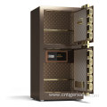 Tiger safes 2-door brown 120cm high Electroric Lock